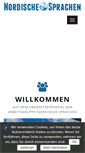 Mobile Screenshot of nordische-sprachen.de